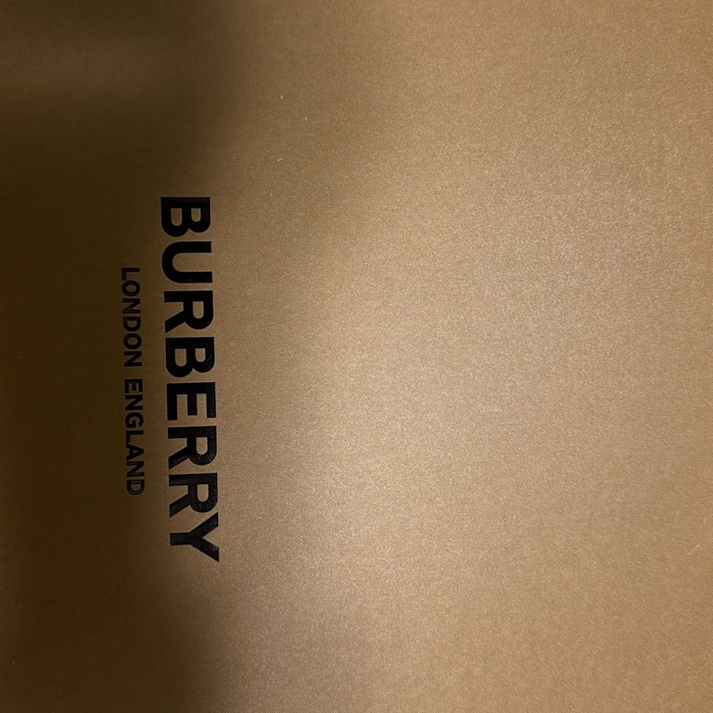 Burberry 3 pieces dress,head band n white shirt SZ 12months box & receipt
